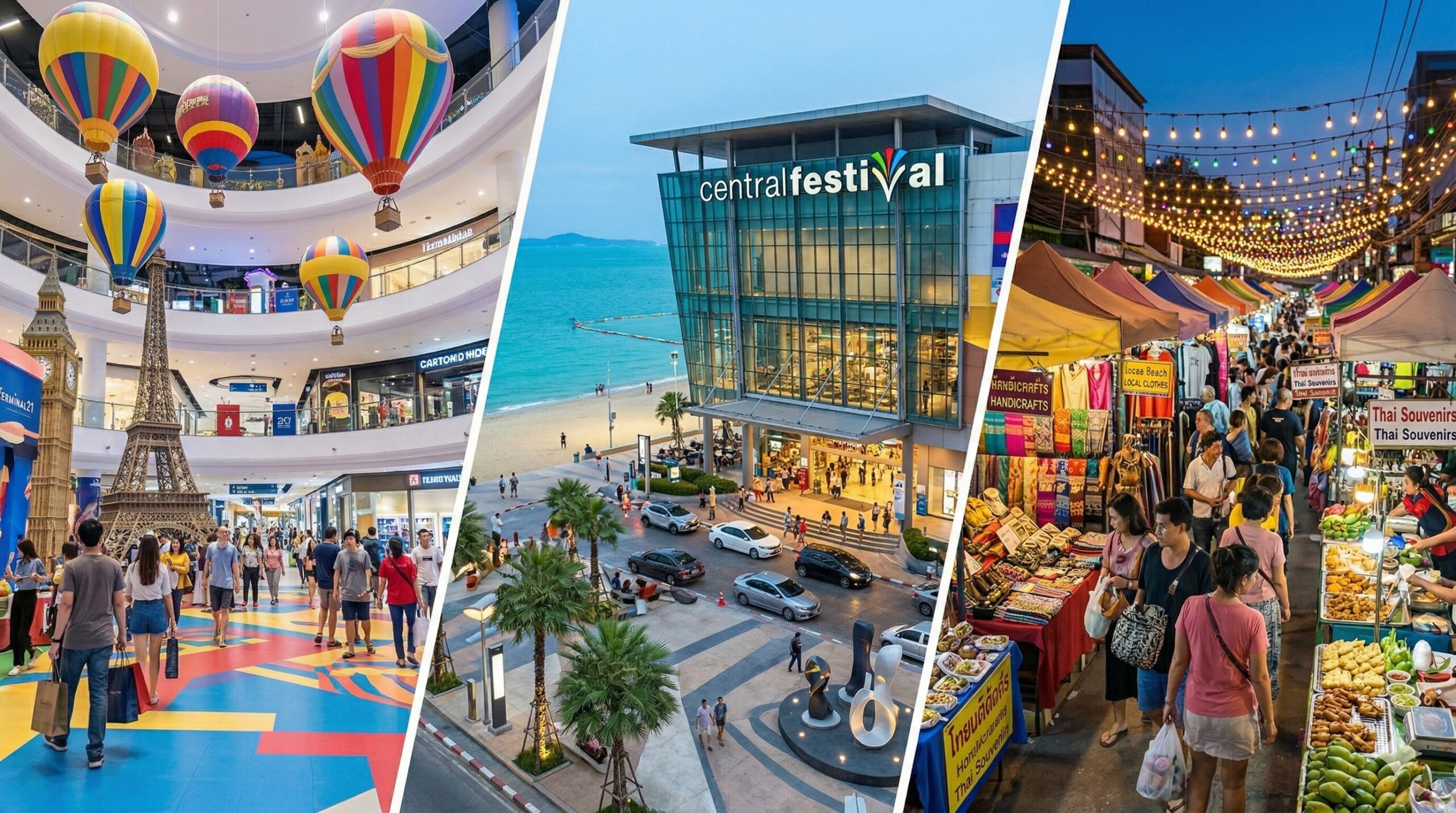 パタヤのショッピング