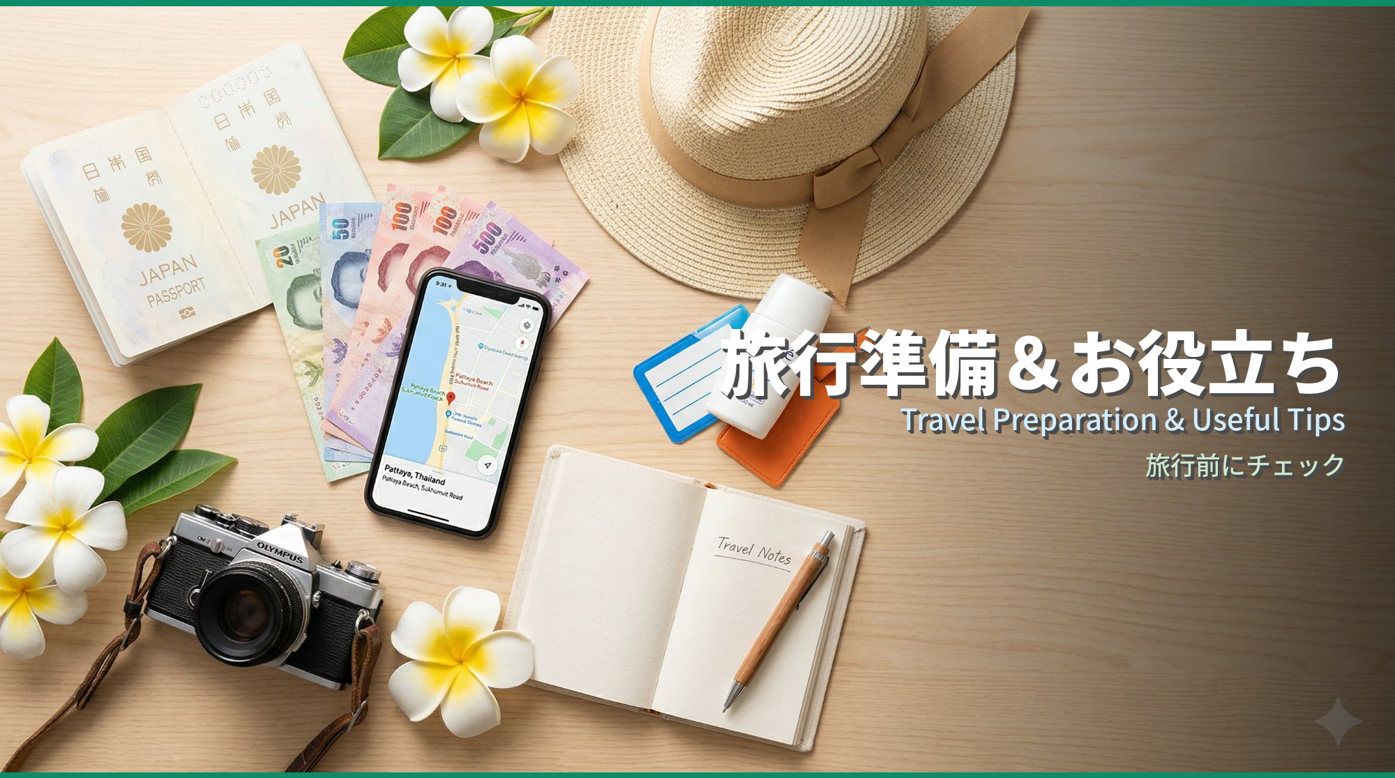 旅行準備＆お役立ち情報