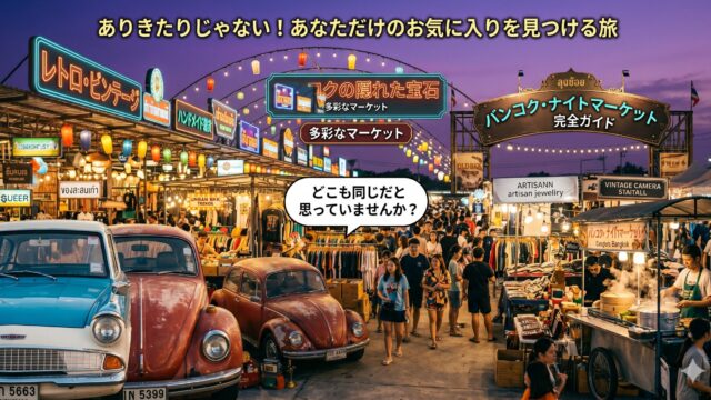 バンコクの夜の楽しみといえば バンコクの夜の楽しみといえば
