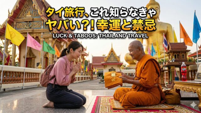 タイで縁起がいいもの・悪いもの、旅行中に知っておきたい文化の話