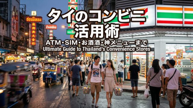 タイのコンビニ、旅行者が知っておくと便利なこと全部まとめた タイのコンビニ、旅行者が知っておくと便利なこと全部まとめた